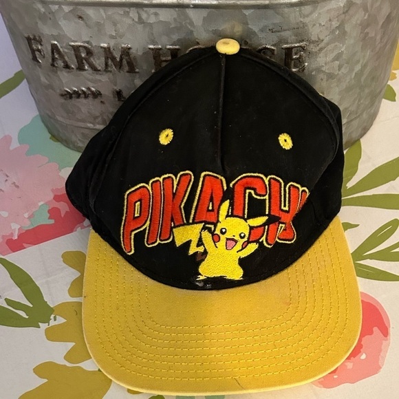 Pokémon pikachu SnapBack hat cap OSFM - Picture 1 of 5